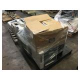 PALLET OF ASSORTED HP PRINTERS & MONITORS
