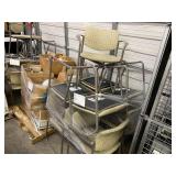 APPROX 9 PADDED CHAIRS