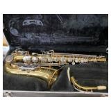(2) SAXOPHONES & CASE