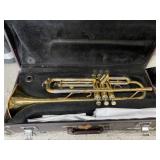 (1) TRUMPET & CASE (1) TROMBONE & CASE