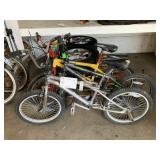 LOT WITH 3 BMX BIKES