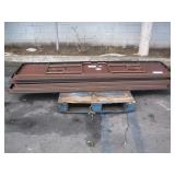 4 WOOD FOLDING TABLES