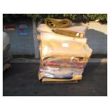 PALLET OF DECORATIVE RUGS