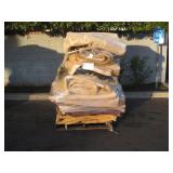 PALLET OF DECORATIVE RUGS