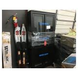 BLACK WOOD ENTERTAINMENT CENTER