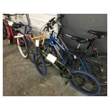 2 MOUNTAIN BIKES AND 1 BMX BIKE