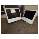 2 MAC ALL-IN-ONE COMPUTERS