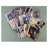 1 BAG WITH SPORTS CARDS