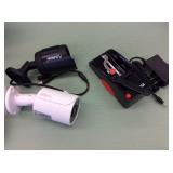 1 BAG WITH TOBACCO SHRED, CCTV CAMERA, ALHUA