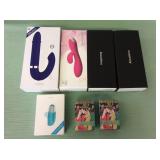 1 BAG WITH ADULT SEX TOYS