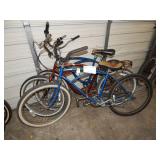 3 BEACH CRUISER BIKES