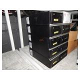 1 STACK OF 5 DELL OPTIPLEX COMPUTER TOWERS (MISSIN