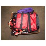 1 BOX OF HANDBAGS & PURSES