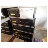 1 STACK OF 5 HP COMPAQ COMPUTER TOWERS (MISSING PA