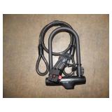 1 BOX OF COCOWEB BIKE U LOCKS