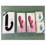 1 BAG WITH ADULT SEX TOYS