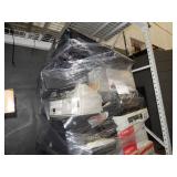 1 PALLET OF PRINTING STATIONS & HD TV MONITOR
