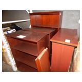 1 LOT OF CHERRY WOOD SHELVES