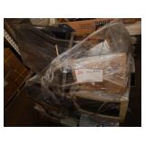 PALLET OF DESKTOP MONITORS, PRINTERS & CABLES
