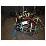 1 LOT OF APPROX. 6 BIKE FRAMES