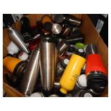 1 BOX OF TRAVEL CUPS & CANTEENS