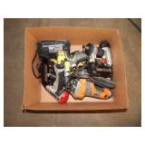 1 BOX OF POWER TOOLS