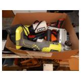 1 BOX OF POWER TOOLS