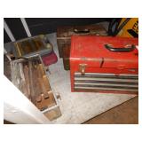 1 LOT OF TOOL BOXES & MISC. HAND TOOLS