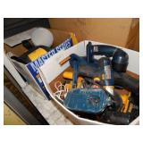 2 BOXES OF POWER TOOLS