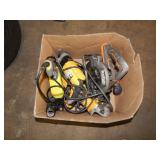 1 BOX OF POWER TOOLS