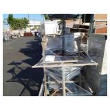 1 PALLET OF FILING CABINET FRAMES & WHEELS