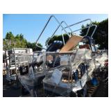 1 ROW OF SINGLE STUDENT DESKS