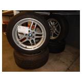 4 BMW RIMS & TIRES
