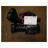 SONY DVCAM CAMCORDER & HANDHELD SPEAKER MIC
