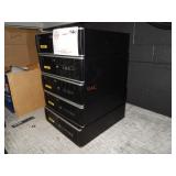 1 STACK OF 5 HP COMPAQ COMPUTER TOWERS (MISSING PA