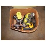 1 BOX OF POWER TOOLS