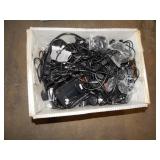 1 TOTE OF ANDROID PLAYER BOXES & OUTPUT CABLES