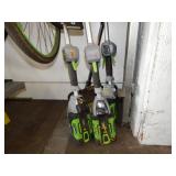 1 LOT OF EGO 56V LITHIUM WEED EATERS