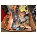 1 BOX OF POWER TOOLS