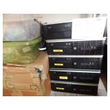 1 STACK OF 5 HP COMPAQ COMPUTER TOWERS (MISSING PA