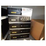 1 STACK OF 5 HP COMPAQ COMPUTER TOWERS