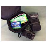1 BAG WITH CAMERA, CAMERA ROLL, DIGITAL VIDEO