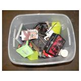 1 TOTE OF TOOLS & HOME GOODS