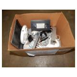 BOX OF NINTENDO WII CONTROLLERS & ACCESSORIES