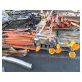 1 LOT OF ROAD SIGNS & ROAD SIGN STANDS