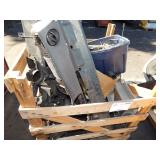 1 CRATE OF AUTO PARTS & BUMPER PARTS