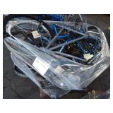 1 PALLET OF ASSORTED BIKES BMX, MOUNTAIN & BEACH C