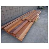 PALLET OF ASSORTED TRUCK WOOD PANELING.