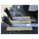 PAIR OF FORKLIFT FORKS.