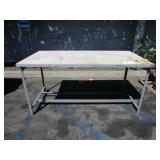 INDUSTRIAL WORKING STATION TABLE.